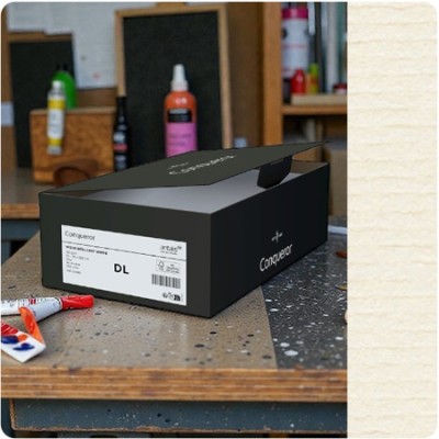 Envelopes Laid Oyster DL-110x220mm 120gsm Envelopes Laid Oyster DL-110x220mm 120gsm